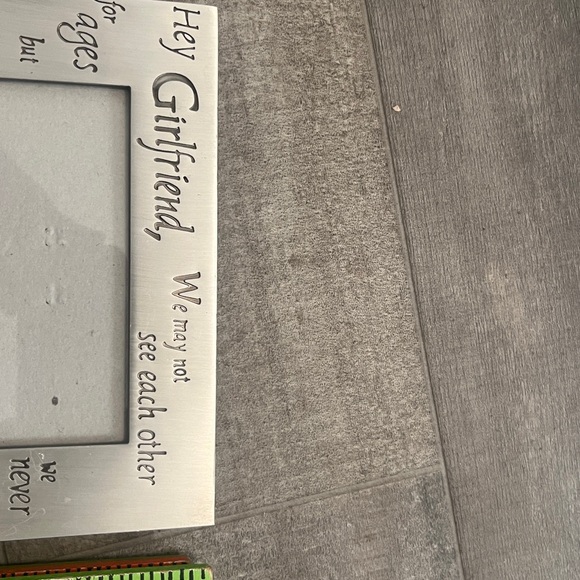 Silver Tone Friendship Photo Frame - Picture 7 of 9